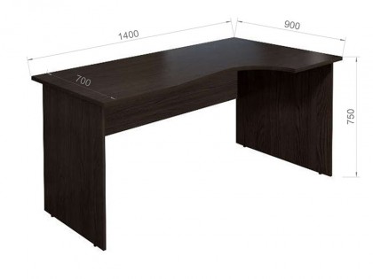 Офисная мебель для персонала Монолит Стол угловой (правый) СМ4.0П