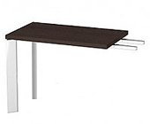 Кабинет премиум класса Fermo Приставка для стола 100x60 хром