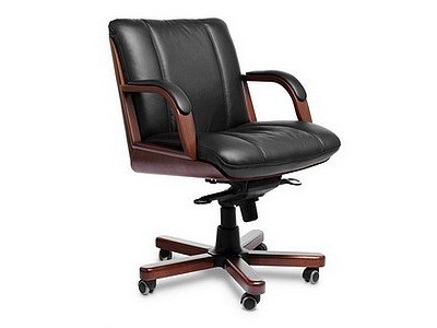 Кожаное офисное кресло «CANNES B» - вид 1