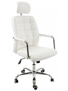Белое офисное кресло «Atlas»