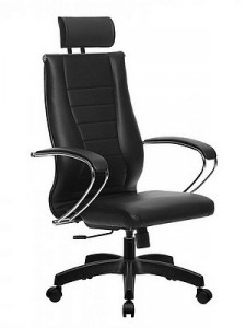 Кресло в офис с высокой спинкой «МЕТТА Комплект35 Pl тр»