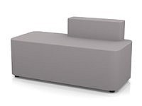 Модульный диван для офиса toform M4 simple perfect Конфигурация M4-2DR (Экокожа Oregon)