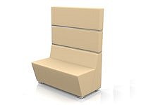 Модульный диван для офиса toform М33 modern feedback Конфигурация M33-2D3 (экокожа Oregon)