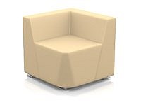 Модульный диван для офиса toform М33 modern feedback Конфигурация M33-1V (экокожа Oregon)