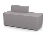 Модульный диван для офиса toform M4 simple perfect Конфигурация M4-2DL (Экокожа Oregon)
