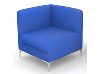 Модульный диван toform M6 soft room Конфигурация M6-1DL  (экокожа Euroline P2)