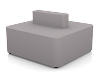 Модульный диван для офиса toform M4 simple perfect Конфигурация M4-2W (Экокожа Euroline P2)