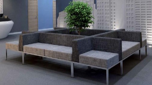 Модульный диван для офиса toform «M3 open view» - вид 1